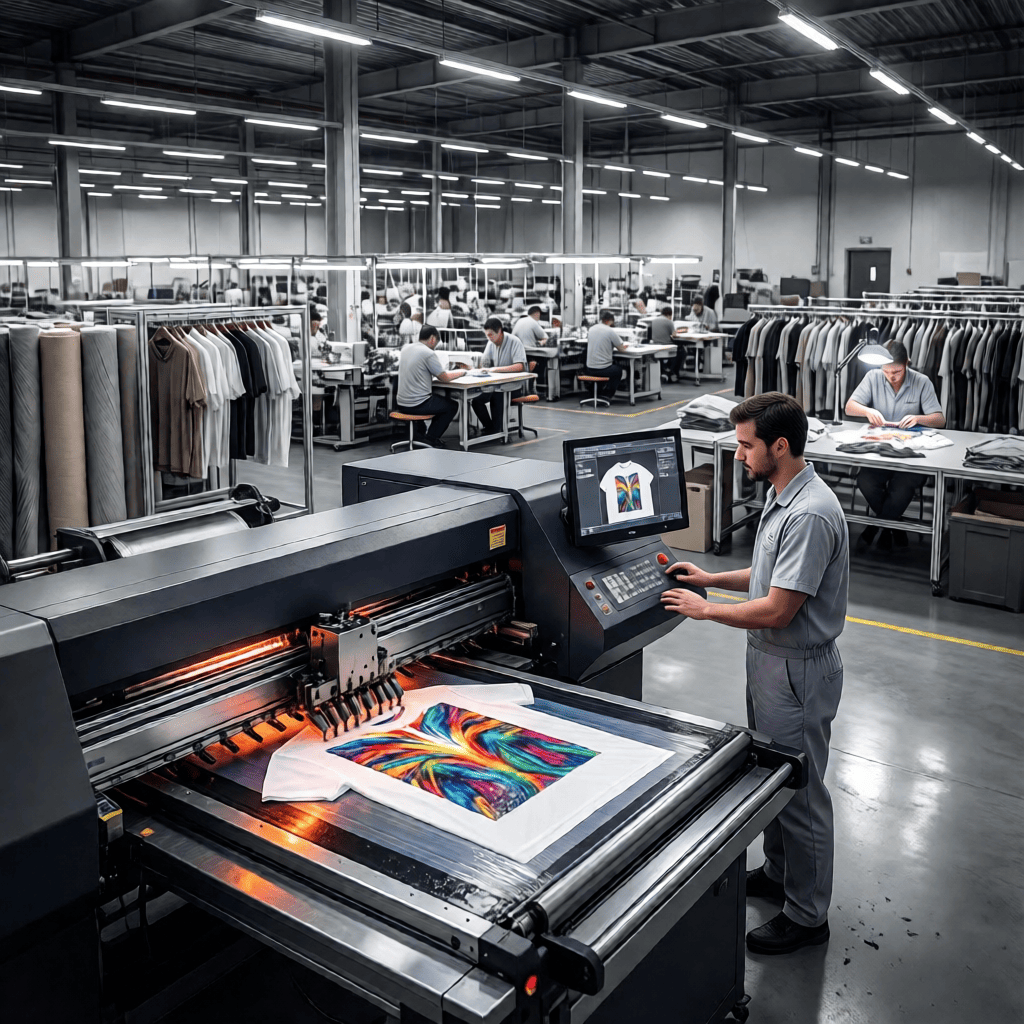 Принцип работы ДТФ принтера