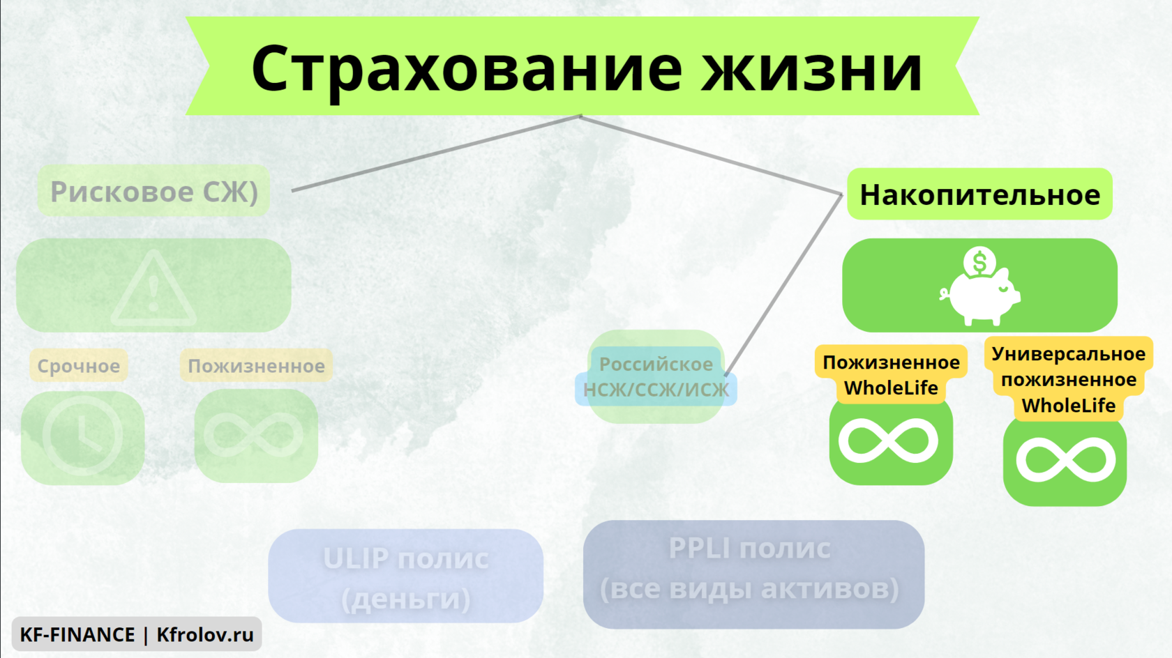 ВИДЫ СТРАХОВАНИЯ ЖИЗНИ | Краткий обзор