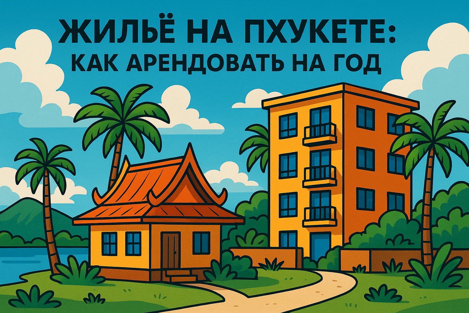 Мечтаете провести год на тропическом Пхукете? Будь вы цифровой кочевник, семья с детьми или зимовщик, аренда жилья на год — идеальный вариант. Рынок недвижимости Пхукета предлагает виллы и апартаменты с видом на море по ценам, которые удивляют. Я живу на 