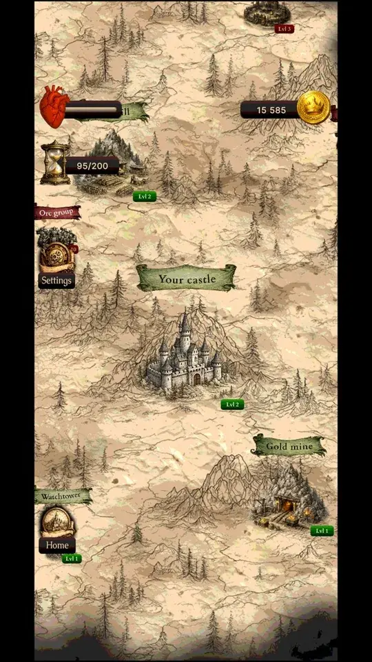 Explore and conquer the map