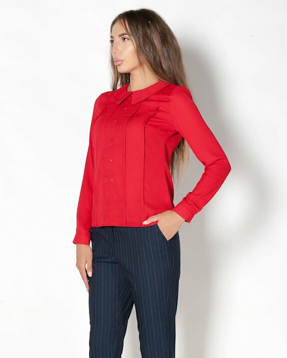 Модерна дамска блуза с дълъг ръкав за зима 2023