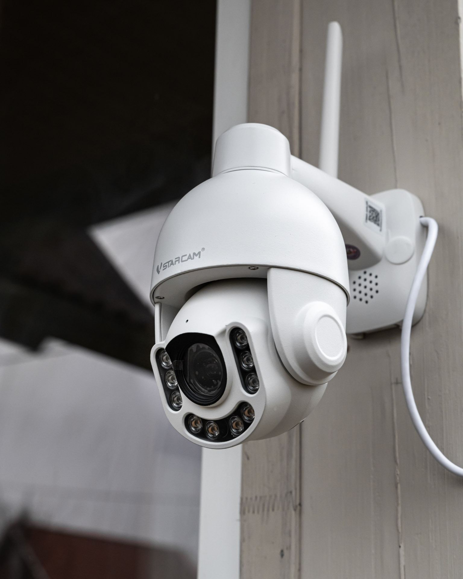 Поворотная уличная камера IP