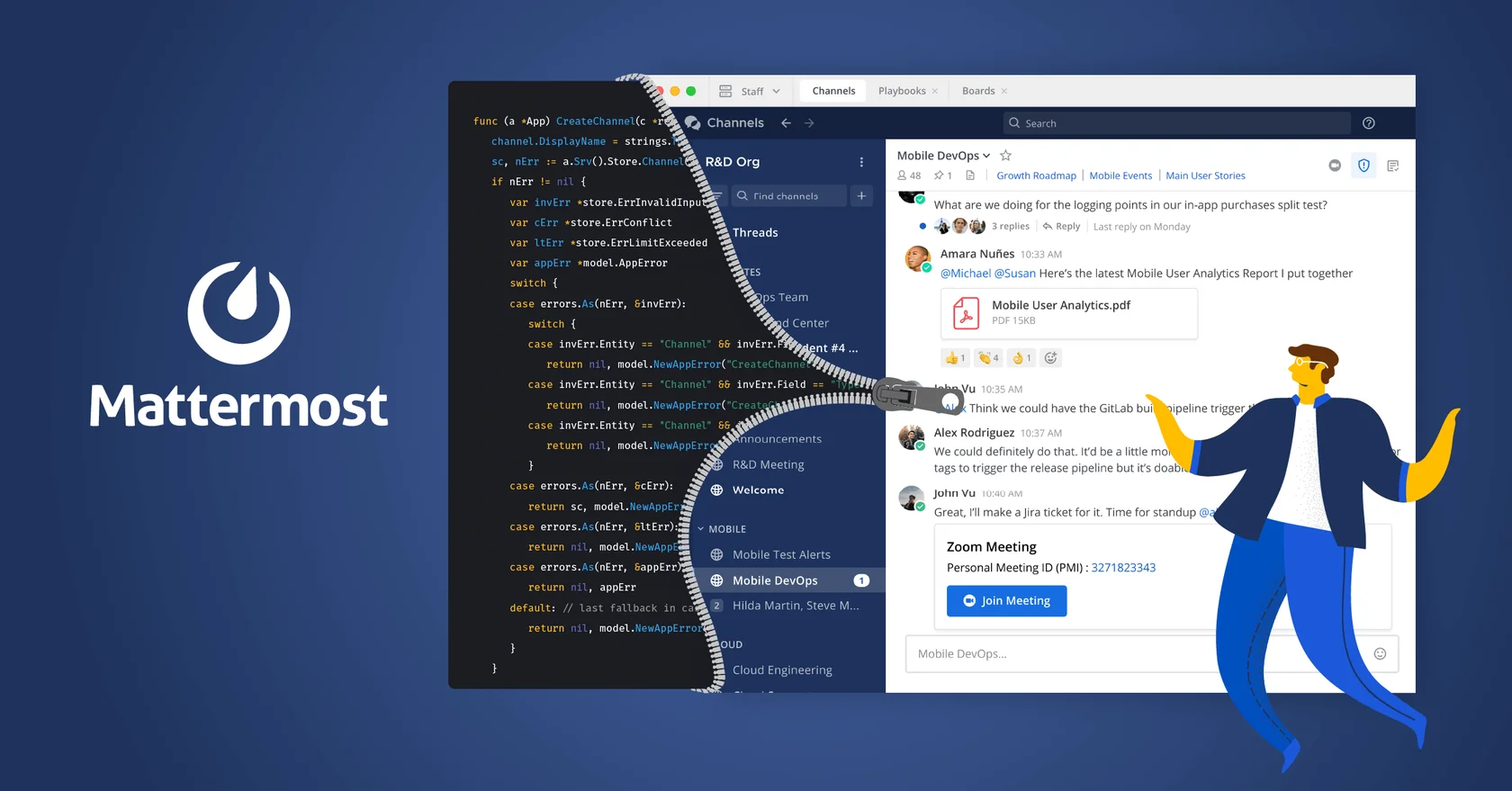 Опыт внедрения Mattermost