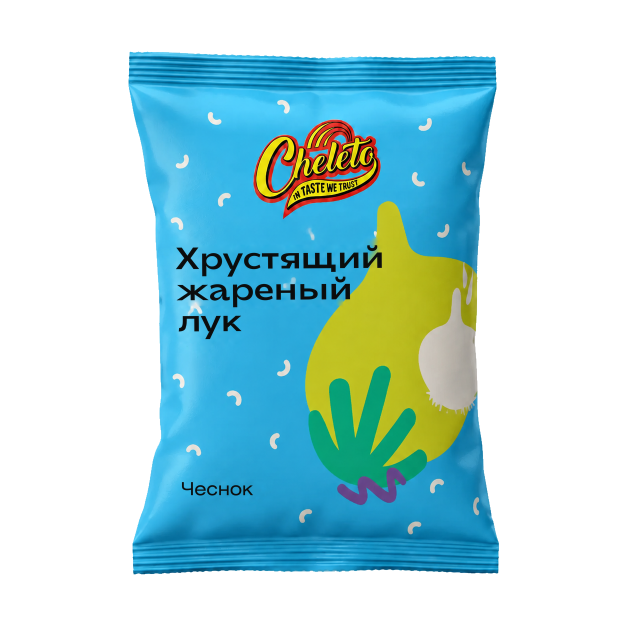 Хрустящий лук — чеснок — мини-пакет