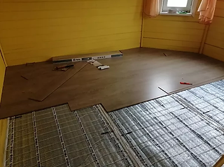 установка теплого пола тесла под ламинат