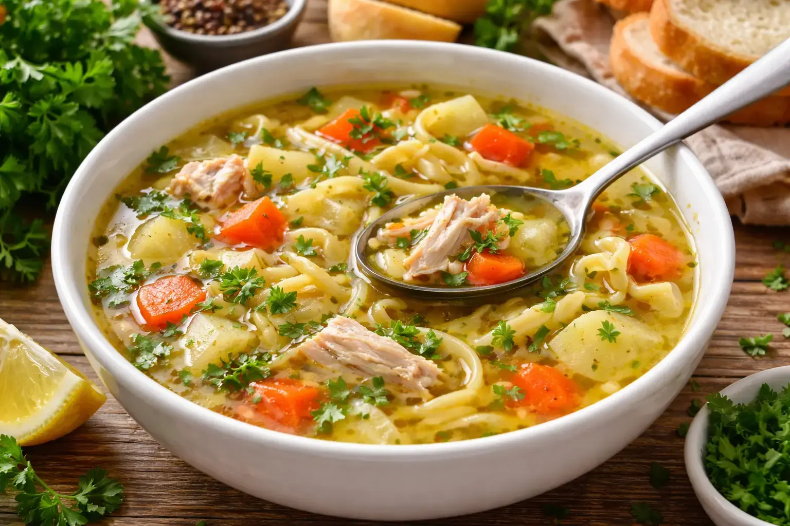 Куриный суп рецепт