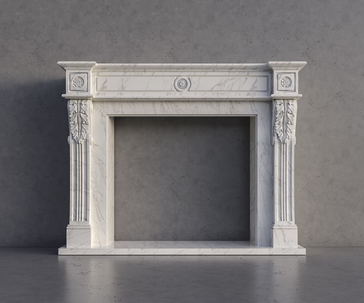 Камин из мрамора в Минске купить недорого