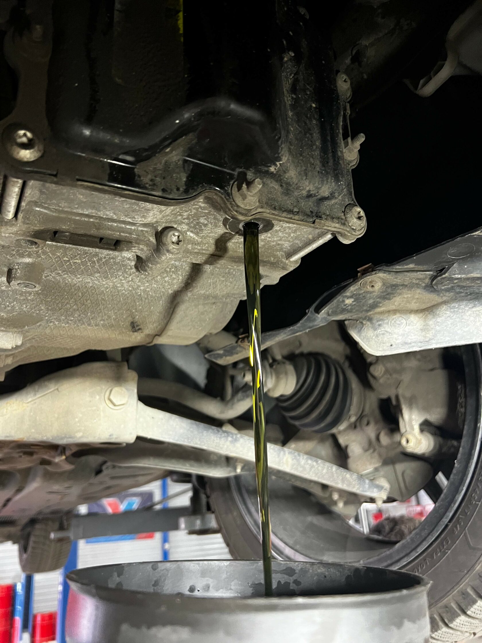 Слив масла из мехатроника DQ200