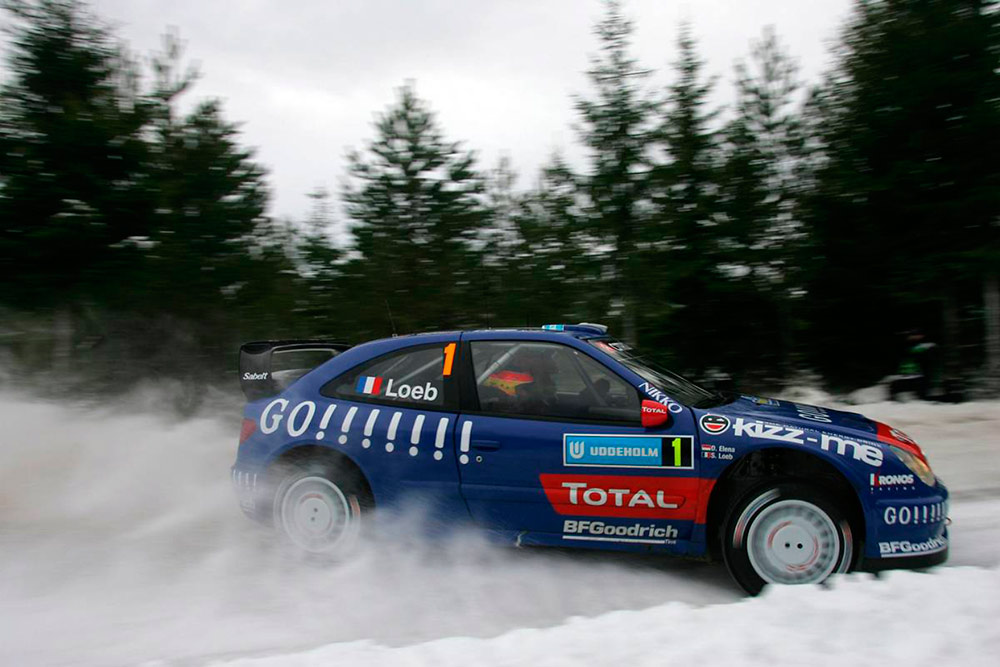 Себастьен Лёб и Даниэль Элена, Citroën Xsara WRC (831 DPT 78), ралли Швеция 2006/Фото: XPB Images