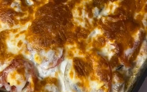 Приготовление мяса по-французски из говядины в духовке: шаг 9