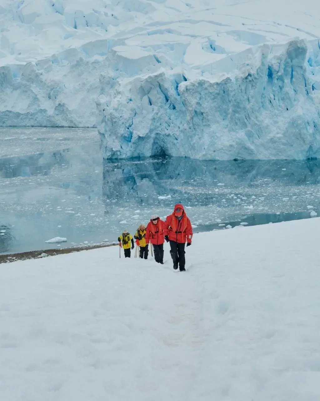 Высадка на материк Антарктиды