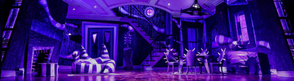 Приглашение на вечеринку в стиле BEETLEJUICE