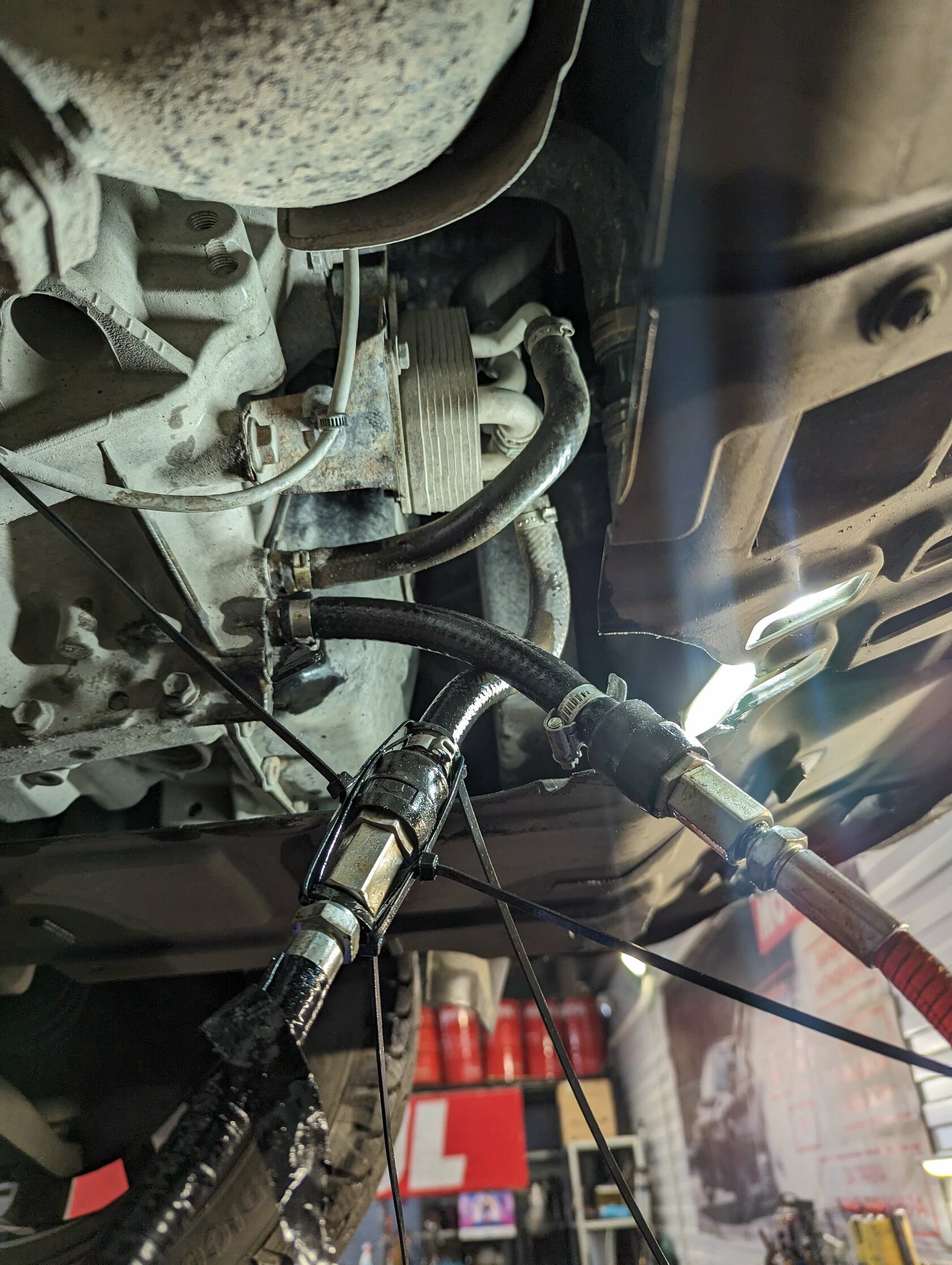 Установка адаптера Motul Team