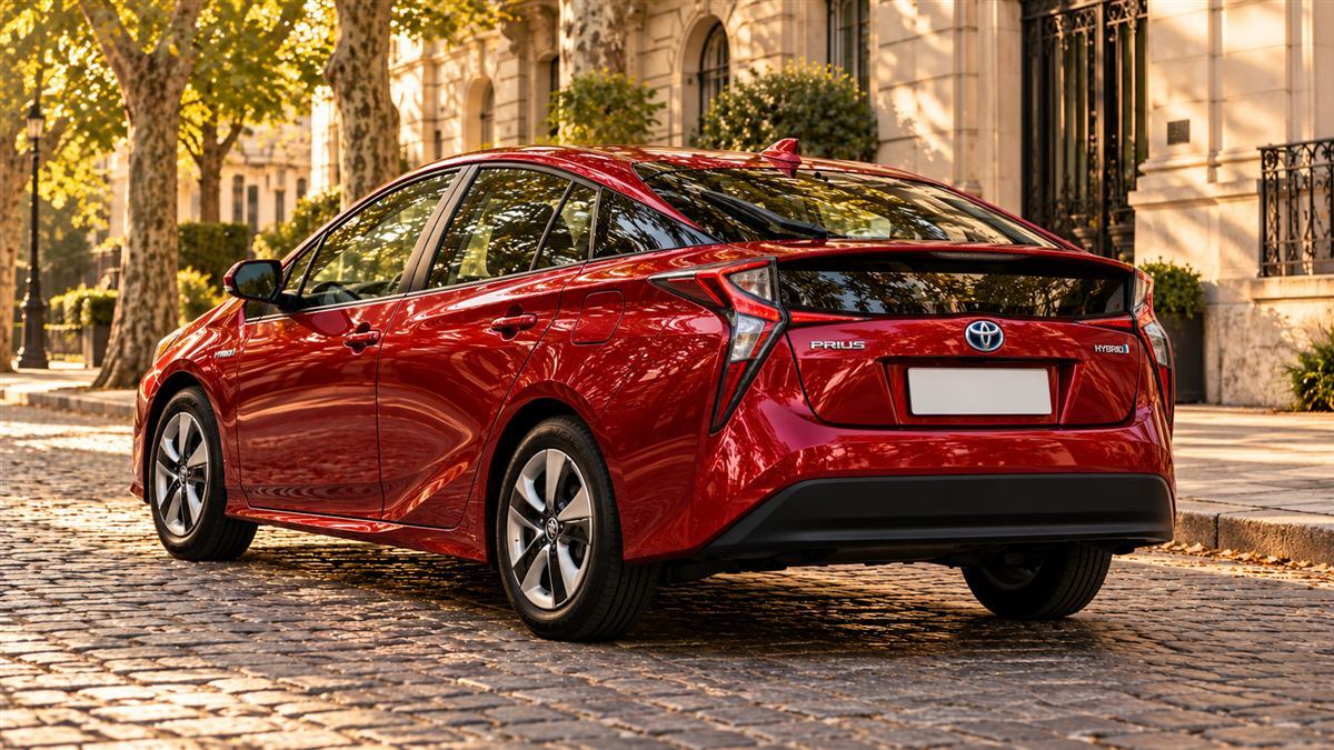 Toyota Prius 1.8 CVT · rojo — 4