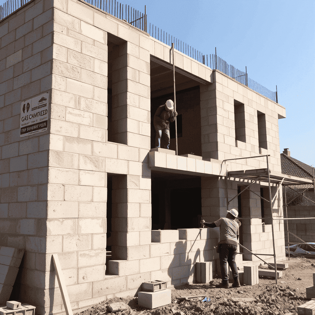 Дом из газобетона: технология строительства и ошибки новичков.