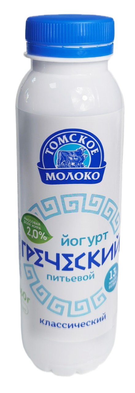 Питьевой греческий йогурт 260 г