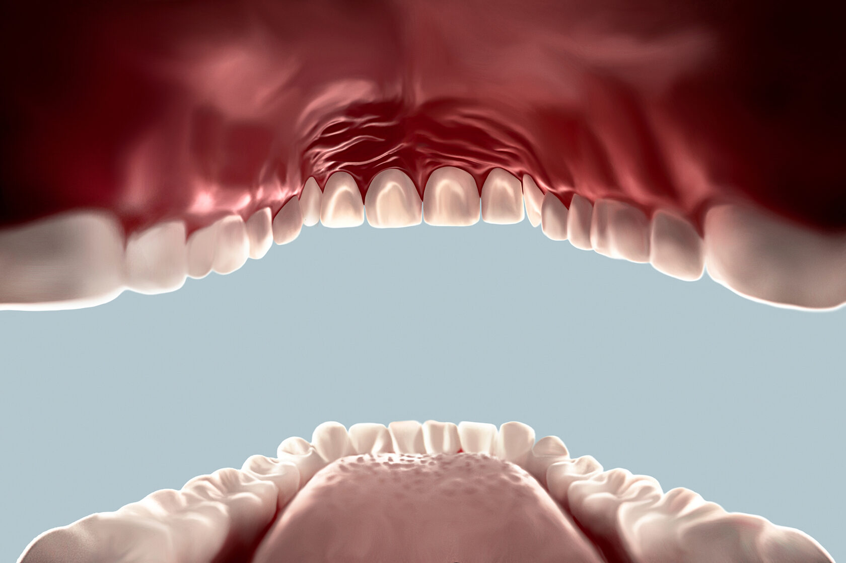 Влияние псориаза в полости рта на зубы и десны 3d-mouth_1095548186