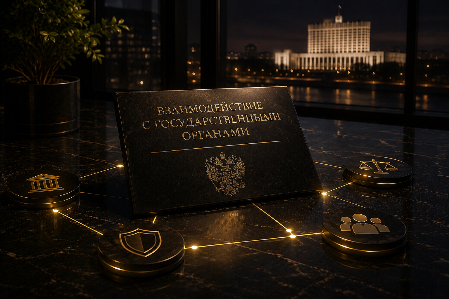 Взаимодействие с государственными органами