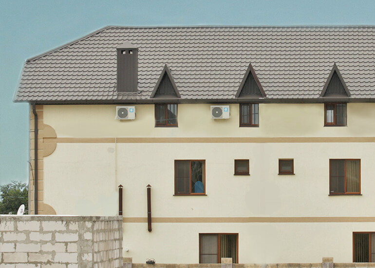 Результат кровельных работ дома в Кабардинке