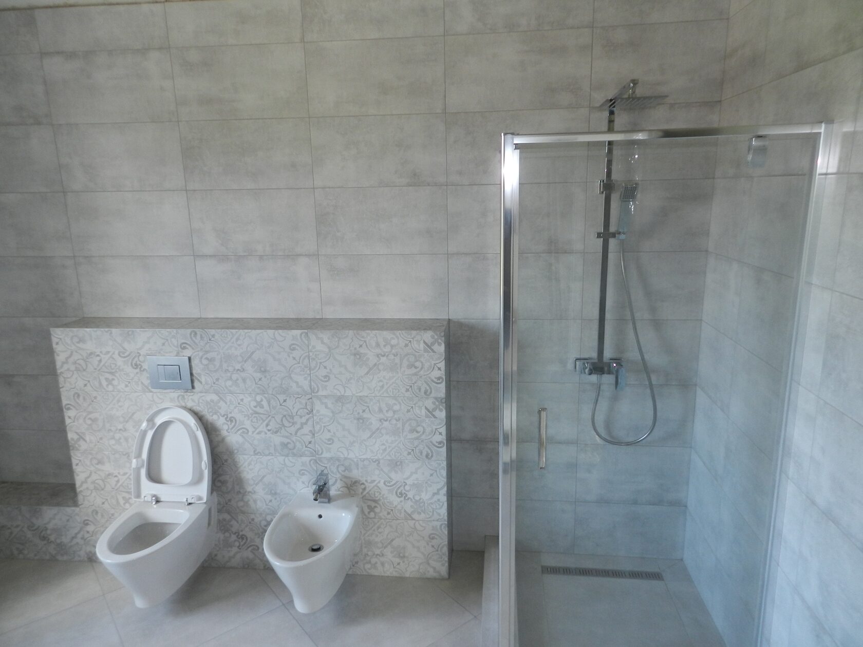 Дизайнерский ремонт ванной комнаты и туалета