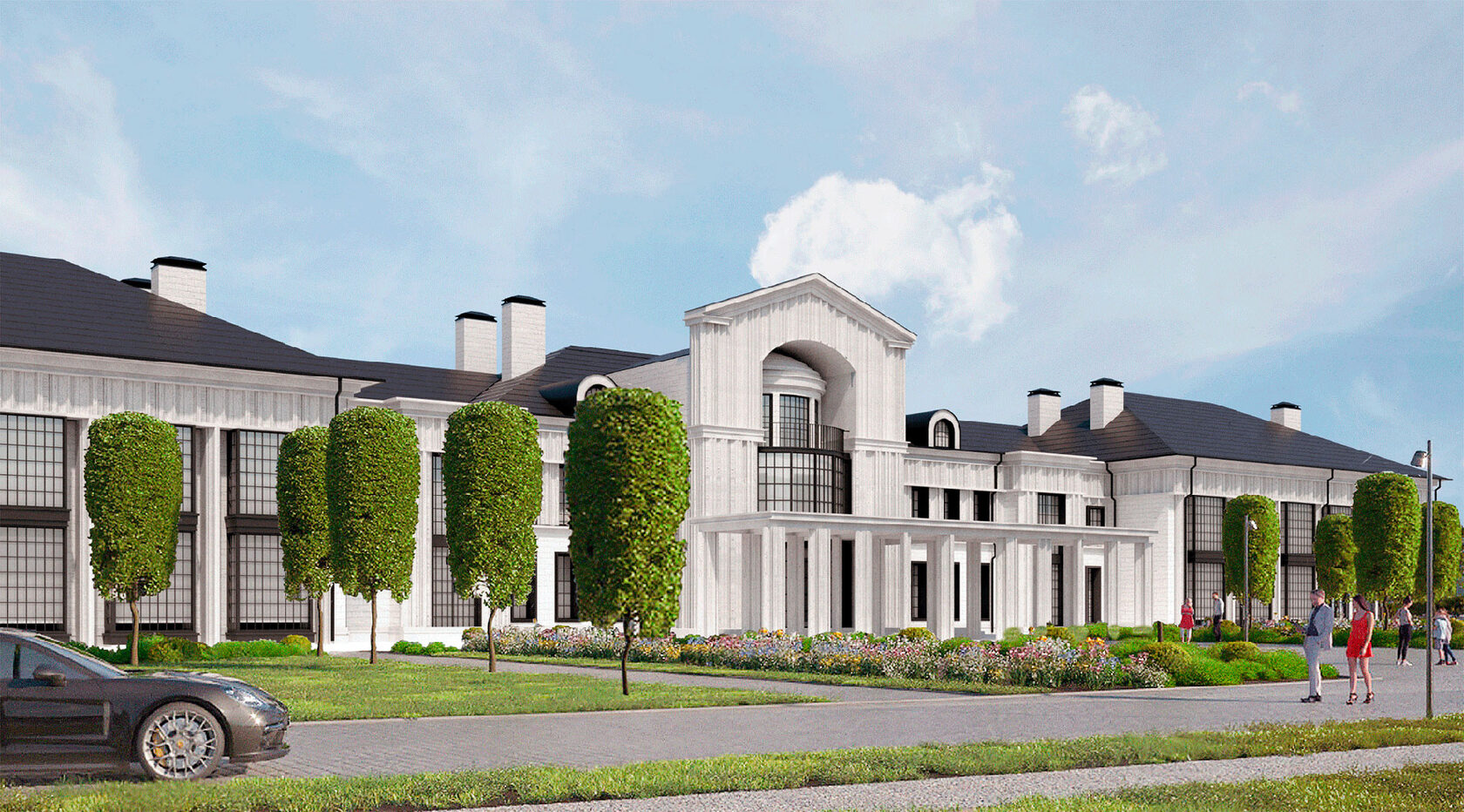 Berezhki. Five-star hotel and recreation complex