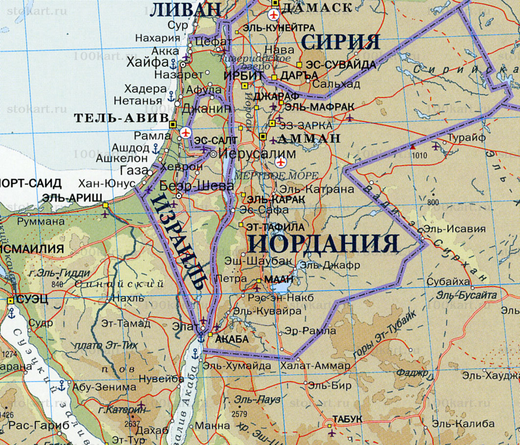 Река иордан где находится в какой стране в древности