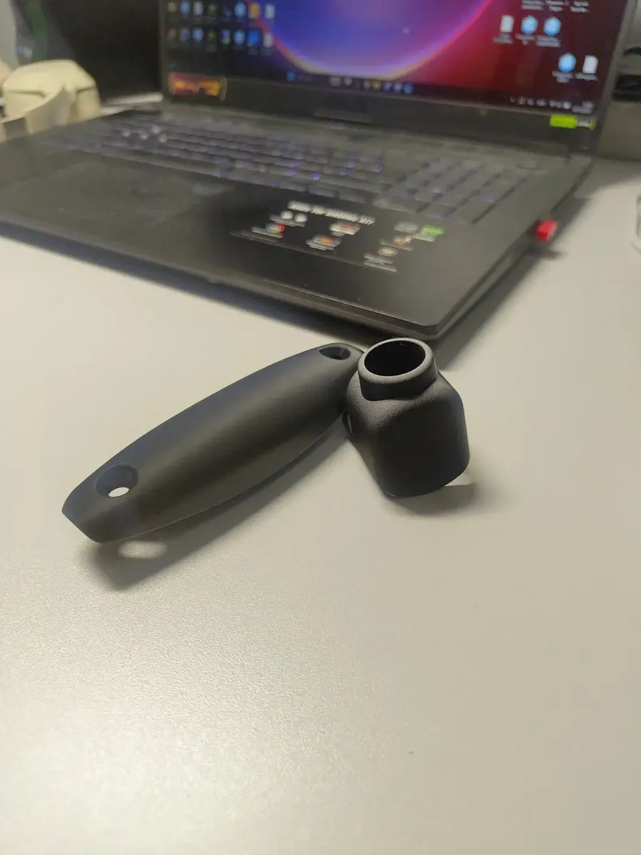 Изогнутый элемент с креплением. Работа PRO3DLAB.