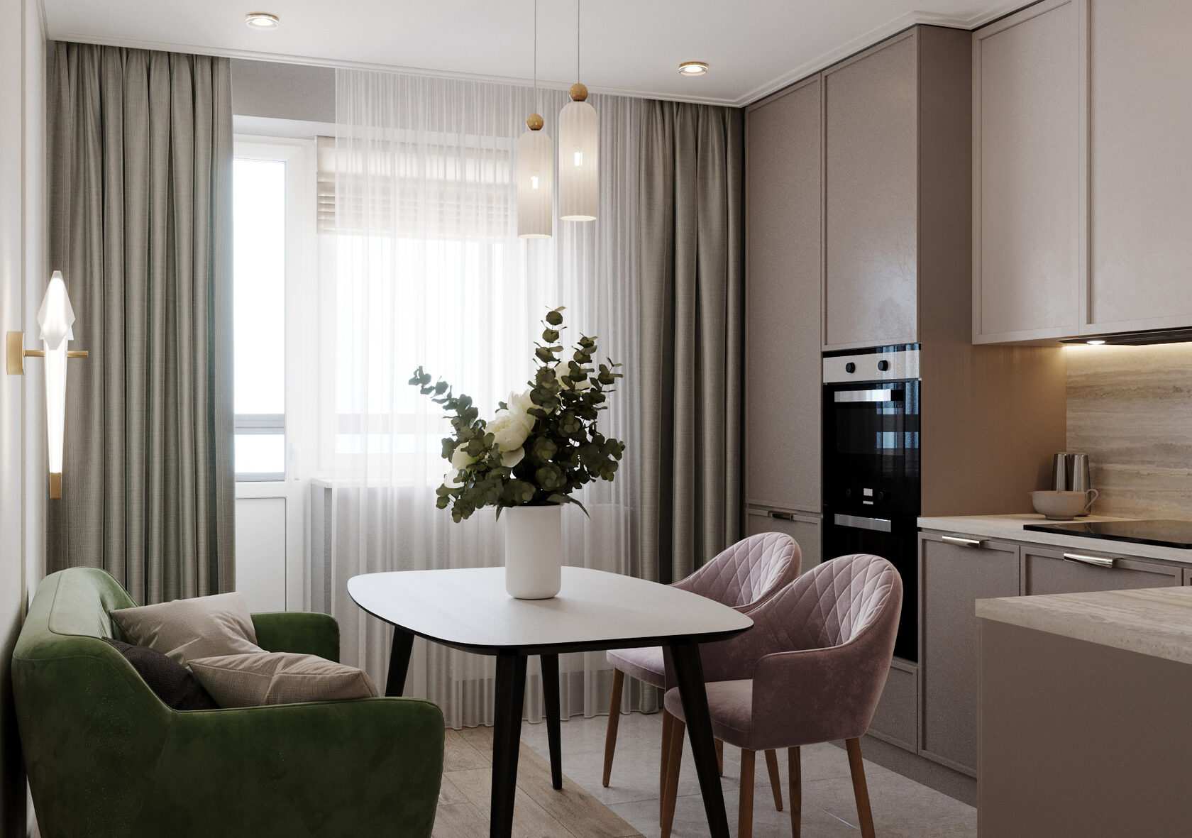 Северской жилой модуль интерьер