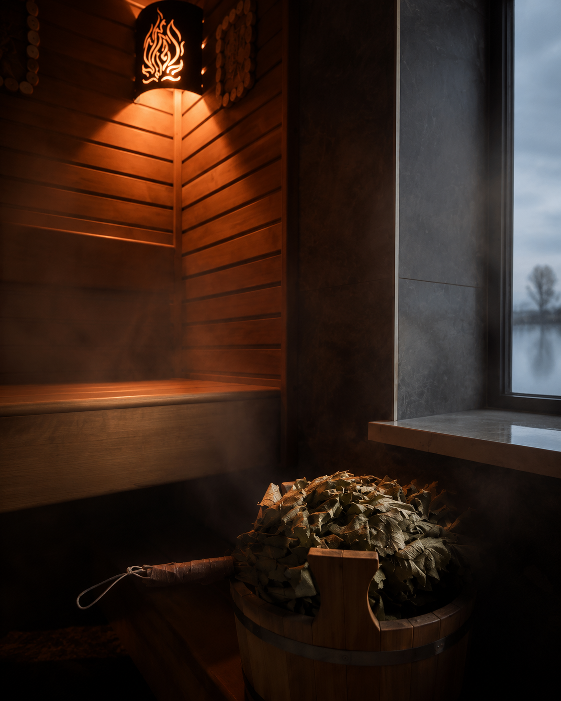 Вечерний отдых у воды в RETREAT
