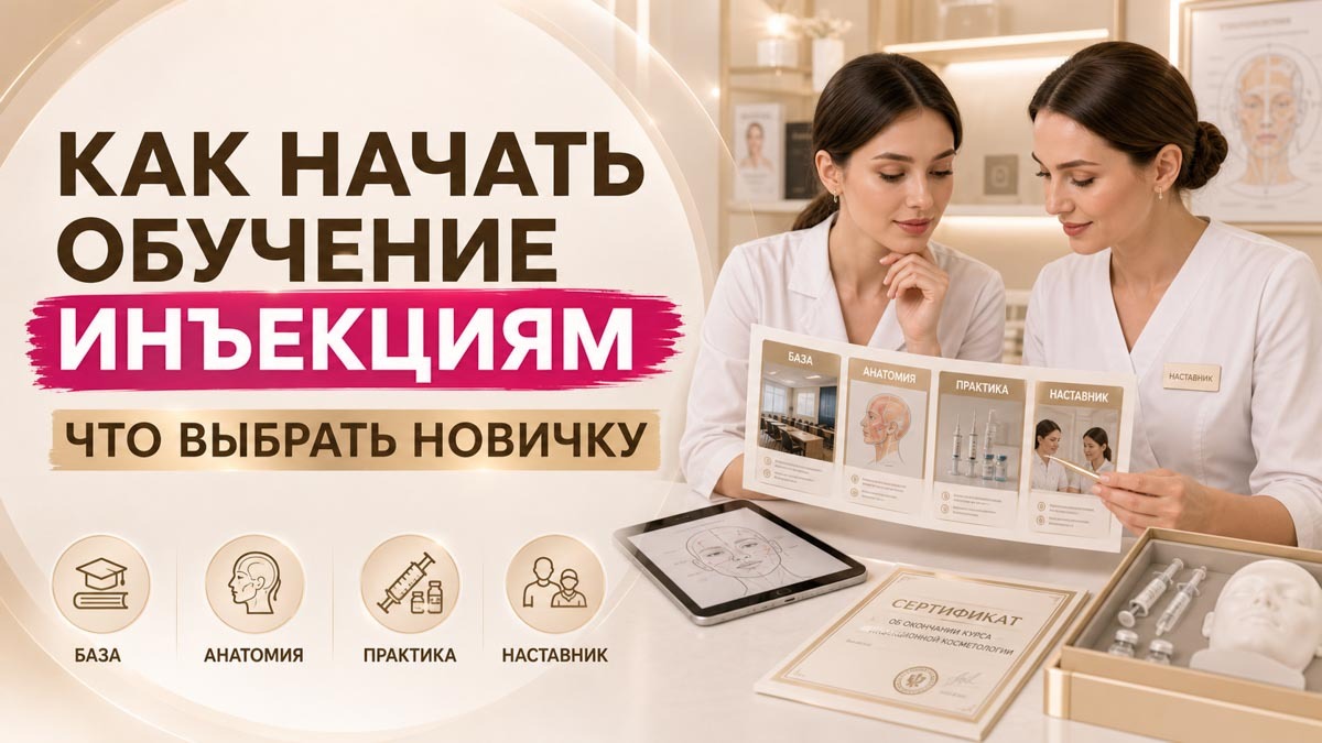 Как начать обучение инъекционной косметологии: что выбрать начинающему специалисту
