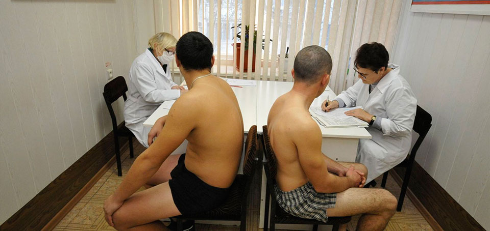 Призивники на медкомиссии