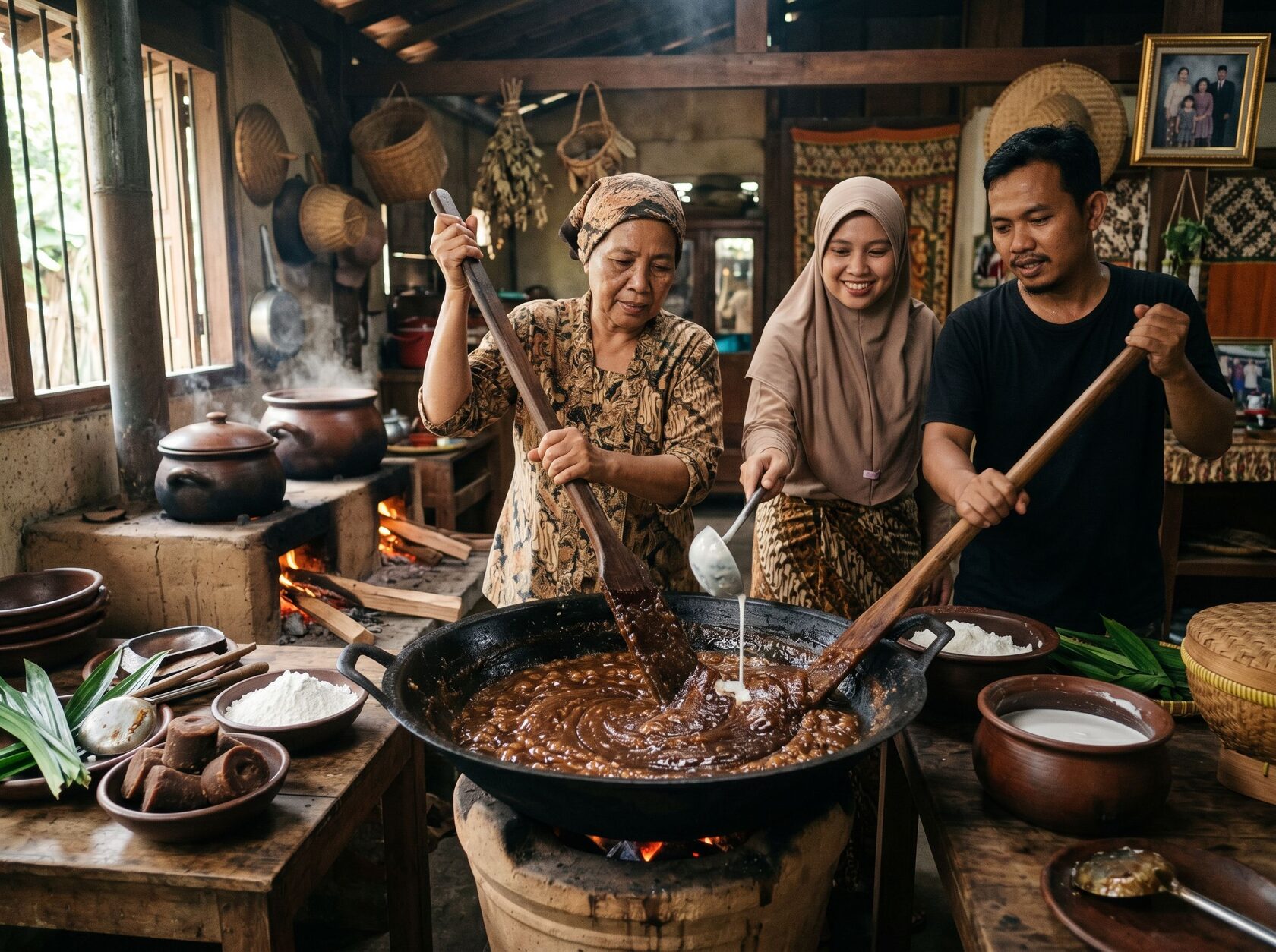 Dodol Betawi khas Depok sebagai kuliner tradisional
