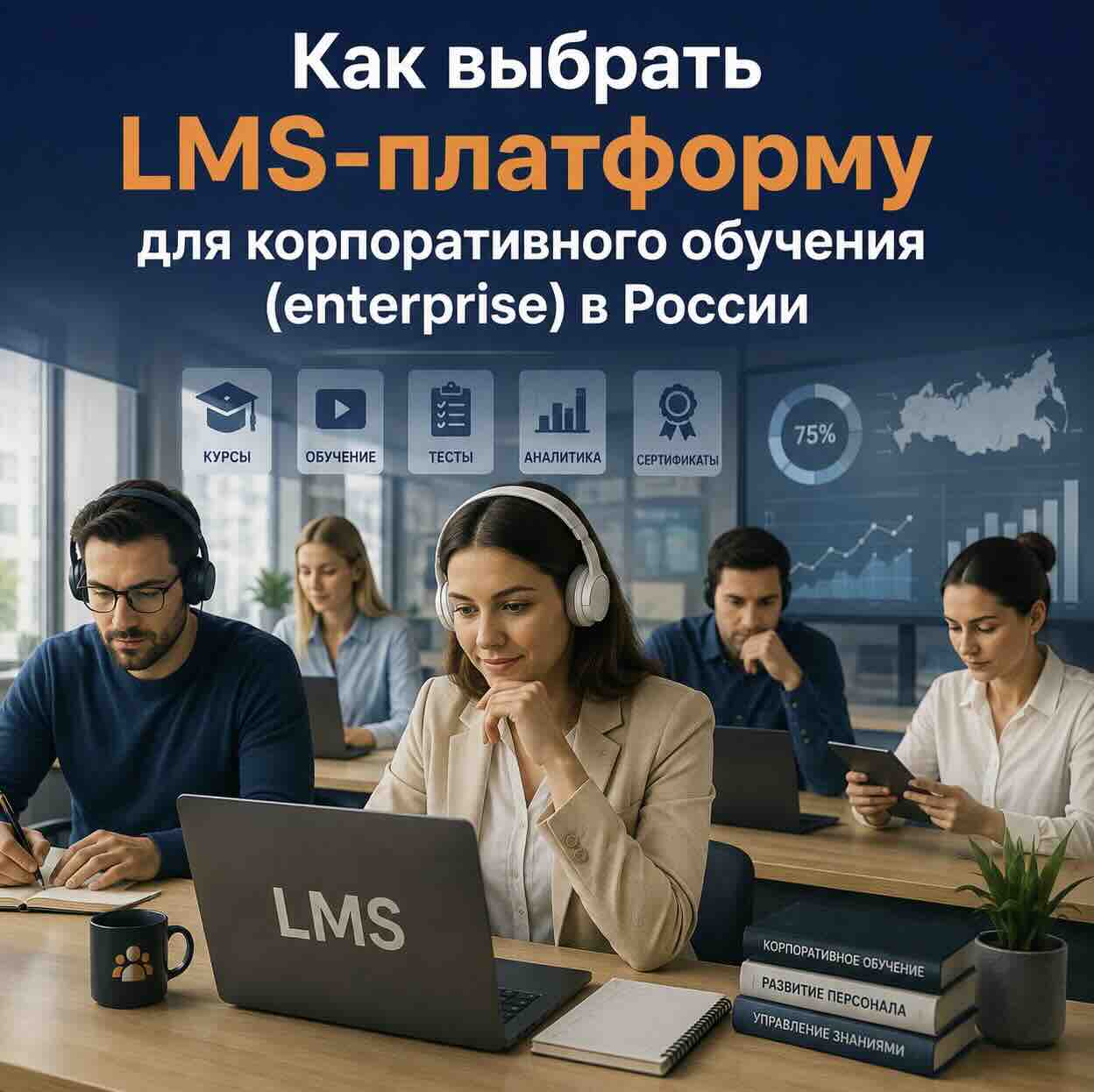 Как выбрать LMS-платформу для корпоративного обучения (enterprise) в России