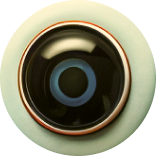 глаз робота на сайте-портфолио gigitalica 