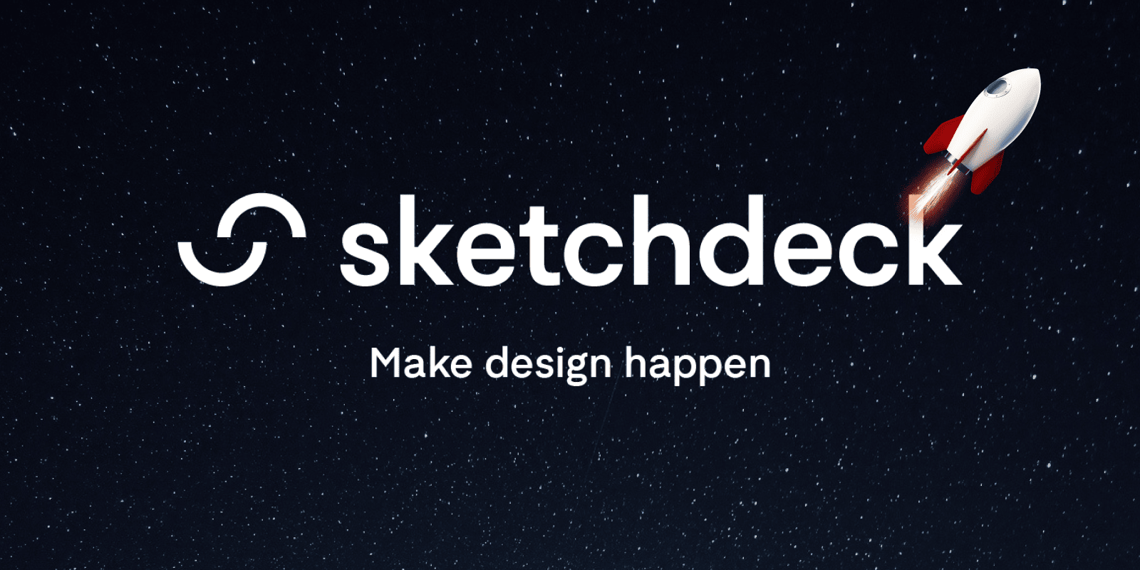 3D иконка ракеты в космосе