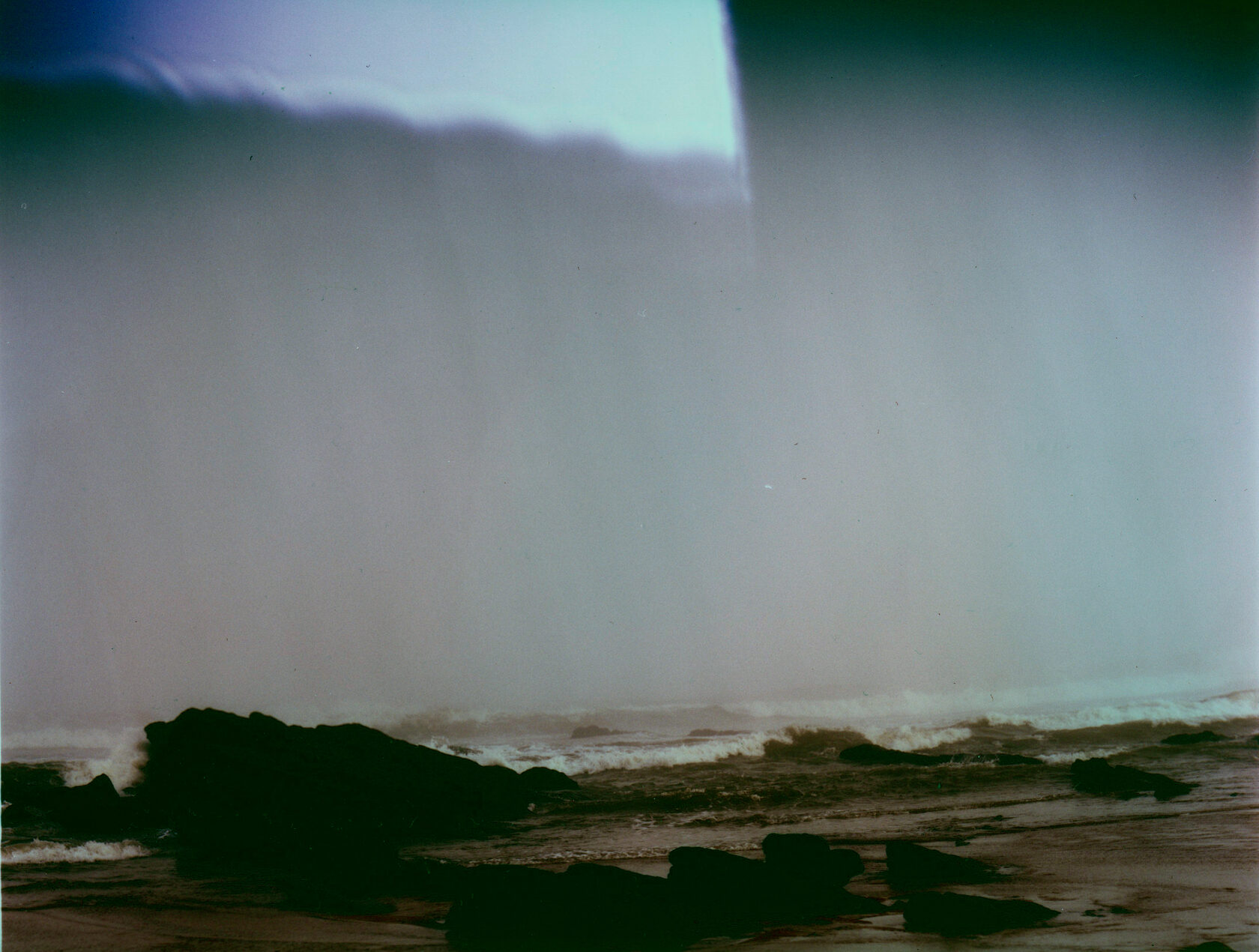 Blue Rocks. Lanzarote. 2010. Color Negative 4×5 inch.