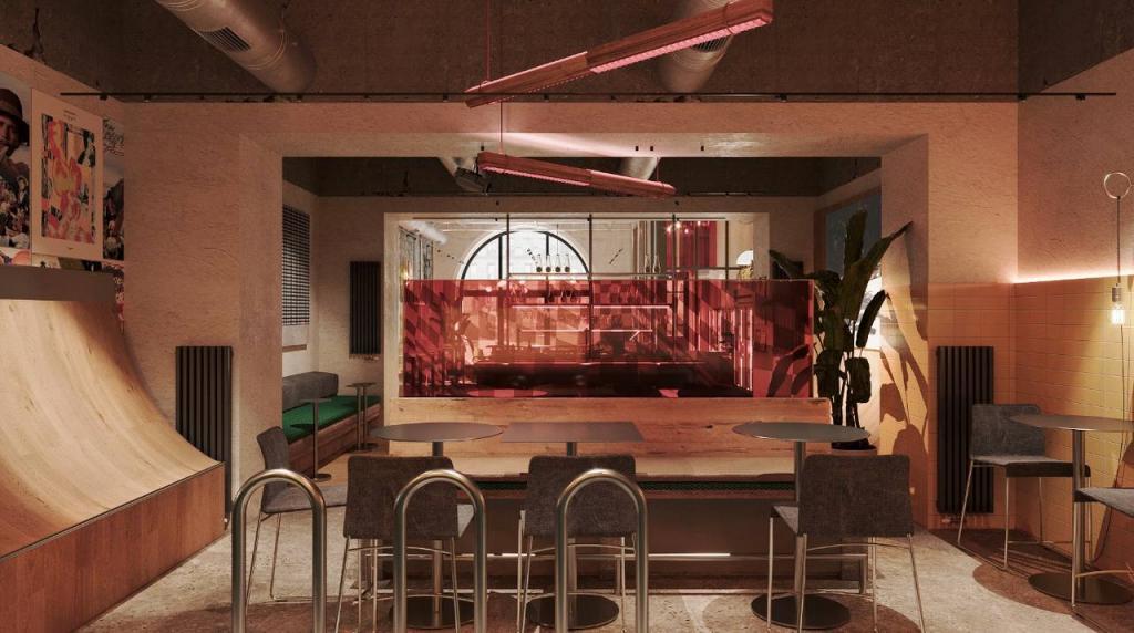 TIO Bistro — Свет и детали пространства.