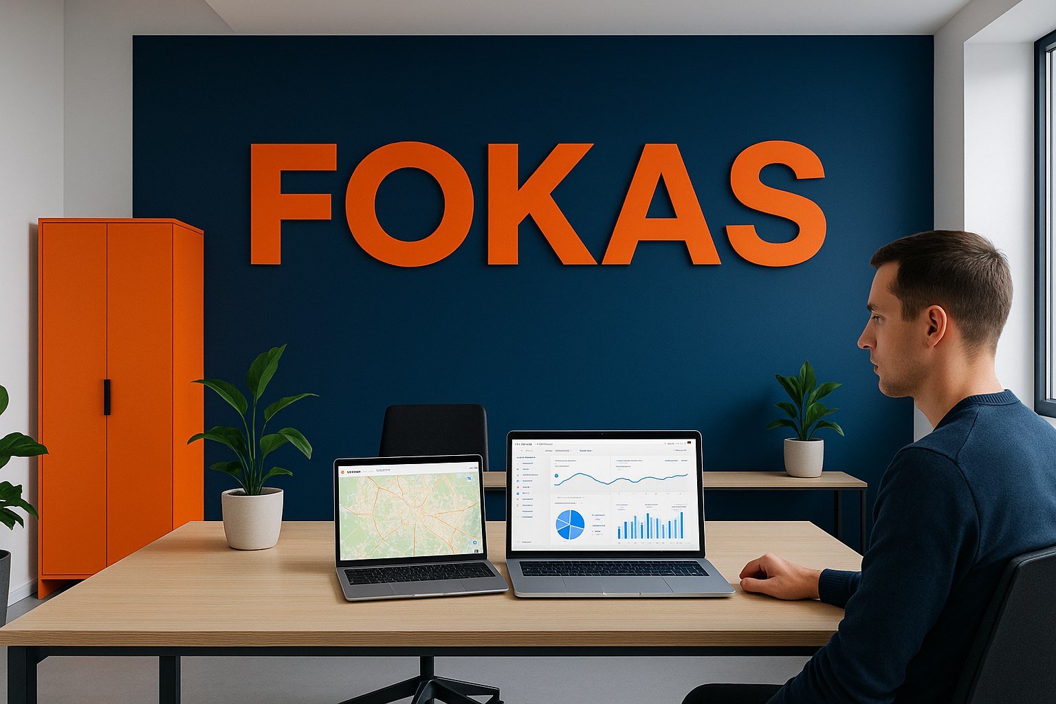 FOKAS — офис маркетингового агентства в Красноярске с аналитикой и продвижением сайтов и брендов