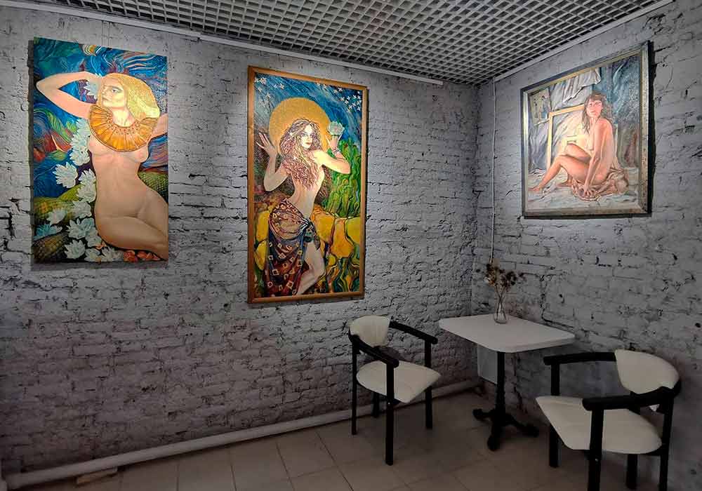 Картины Андрея Путилина на выставке
