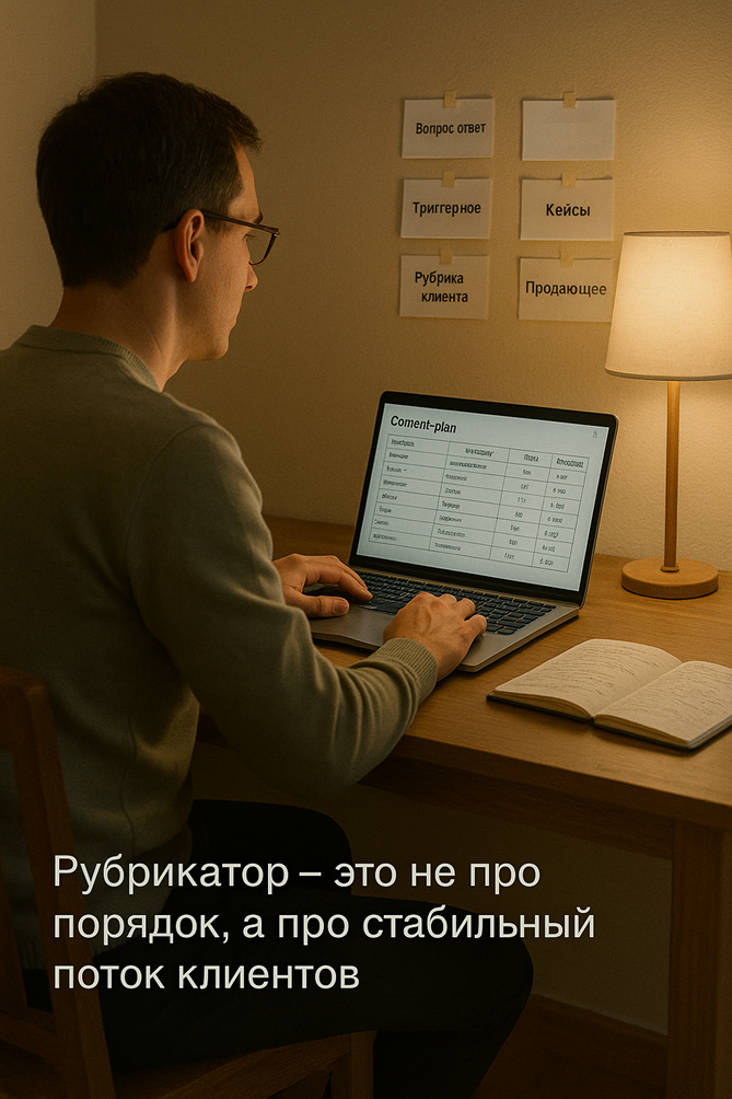 Рубрикатор контента для психолога: как писать меньше, а продавать больше