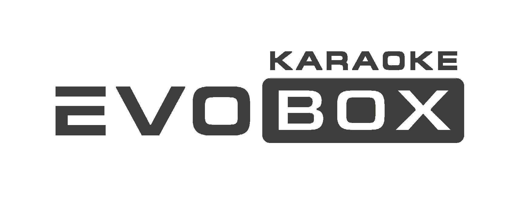 логотип официального магазина караоке evobox