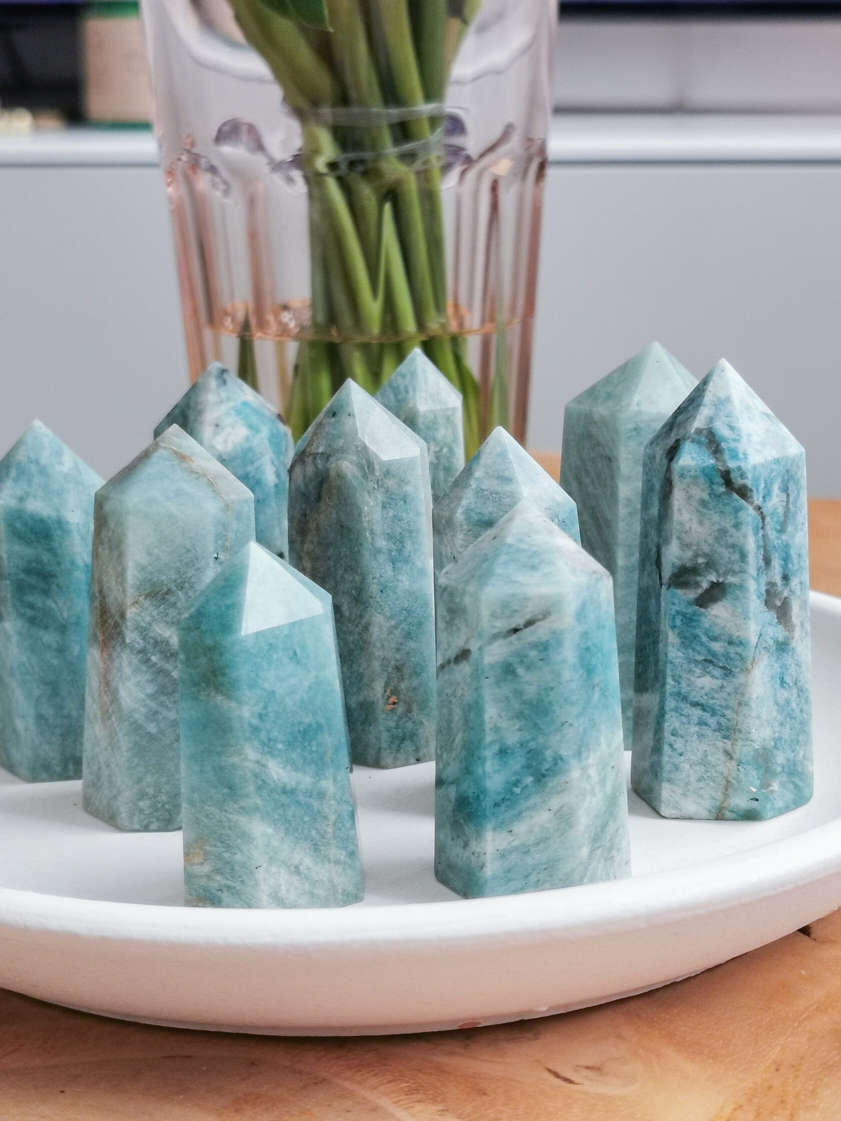 Амазонит натуральный камень