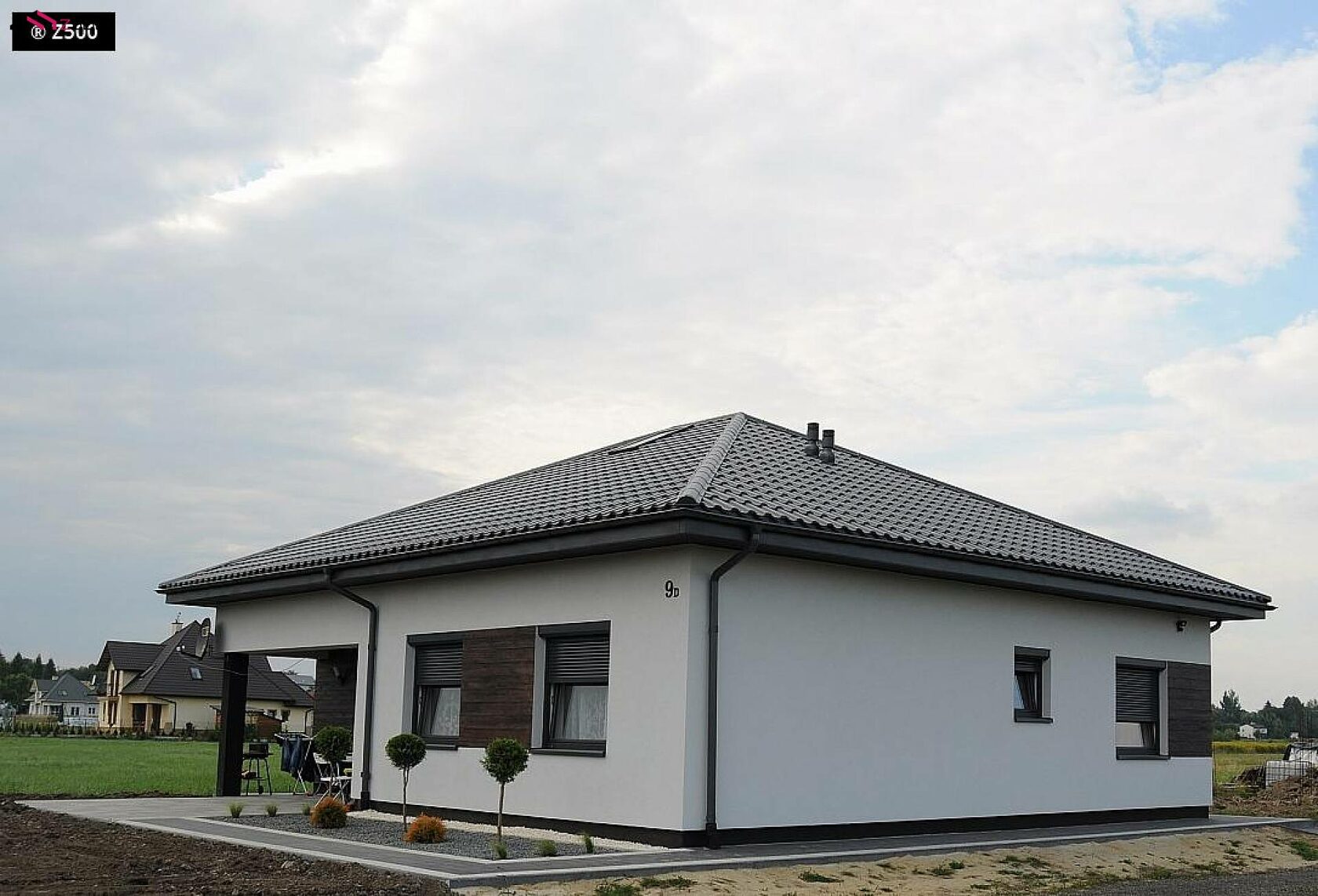 Крыша Одноэтажного Дома Из Газобетона фото 11