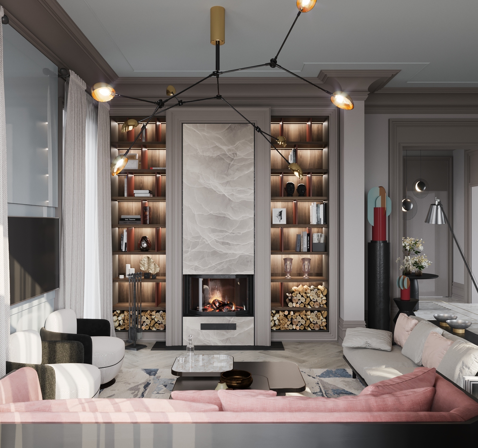 Interior design house