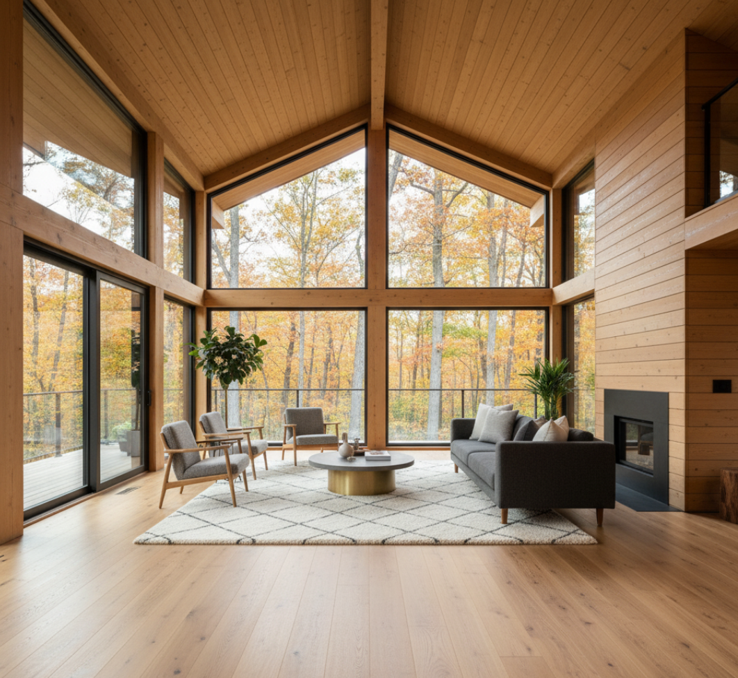 Полы в деревянном доме: От паркета до керамогранита. Обзор материалов и советы по укладке