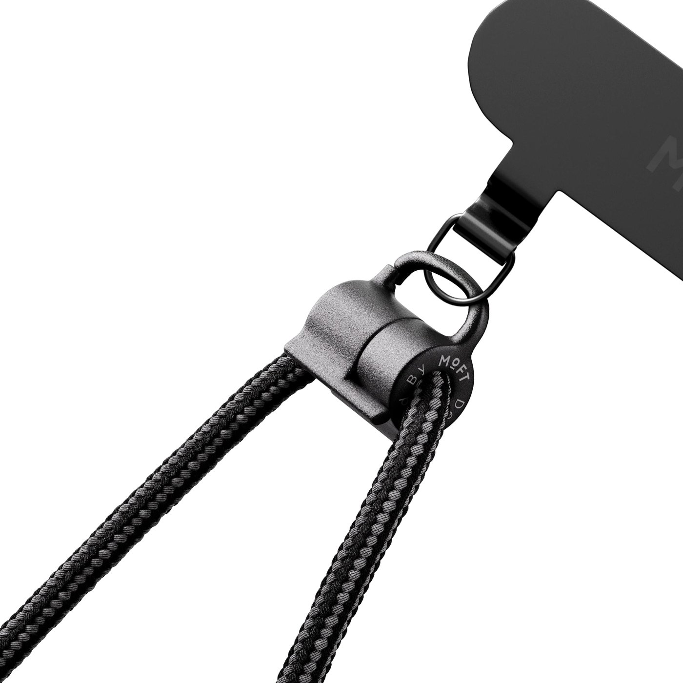 Металлический анкер и клипса ремешка MOFT Everywhere Lanyard крупным планом