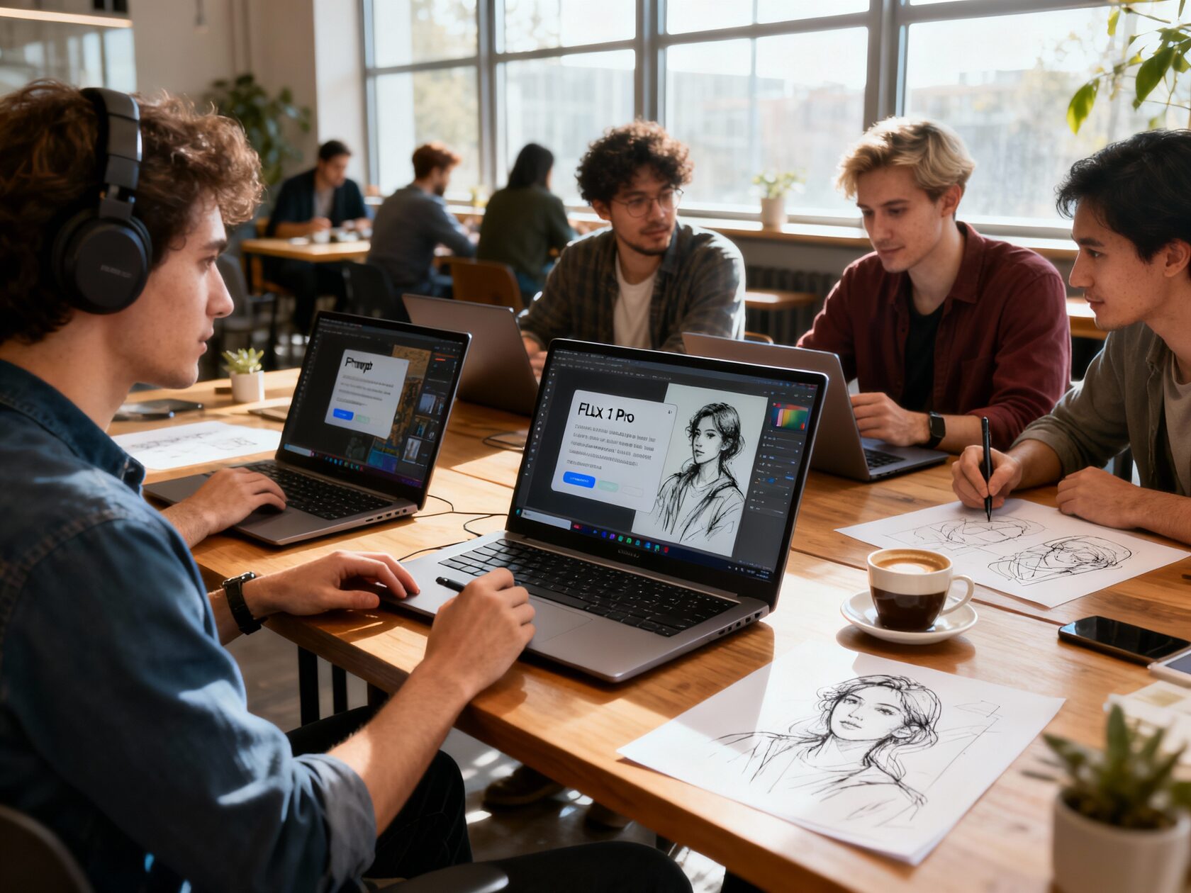 FLUX.1 Pro: профессиональный генератор изображений с точной типографикой