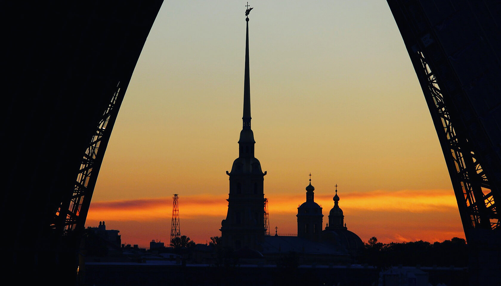 петропавловская крепость мост