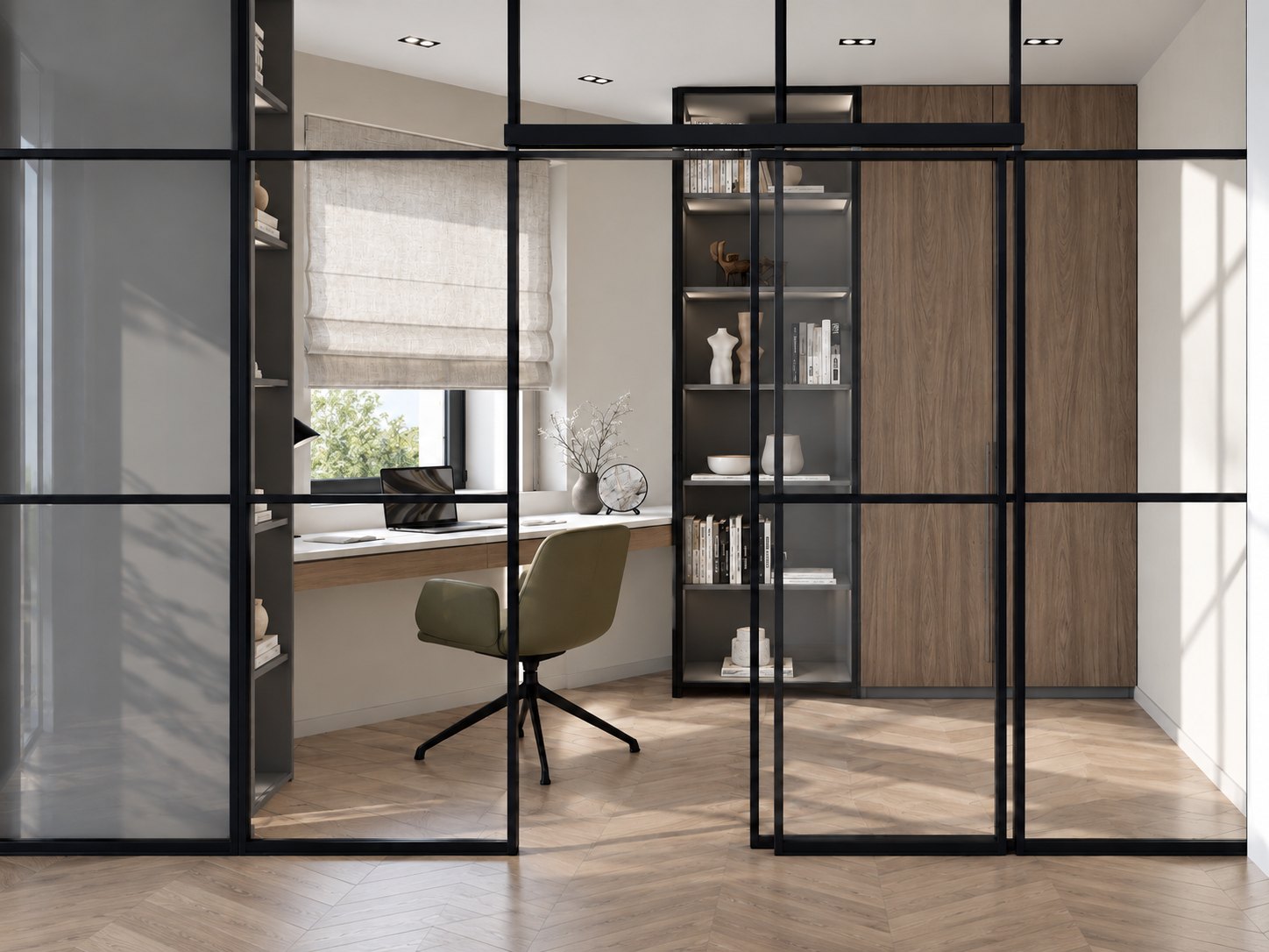 Планировка жилого пространства — проект JZdesign
