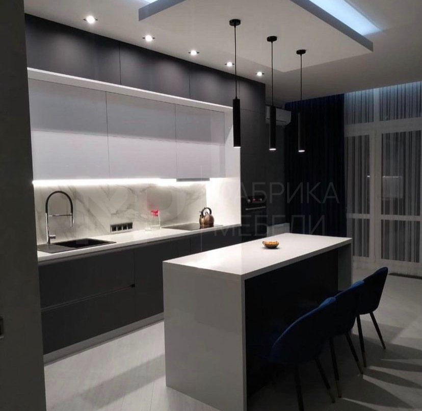 Кухня с островом на заказ